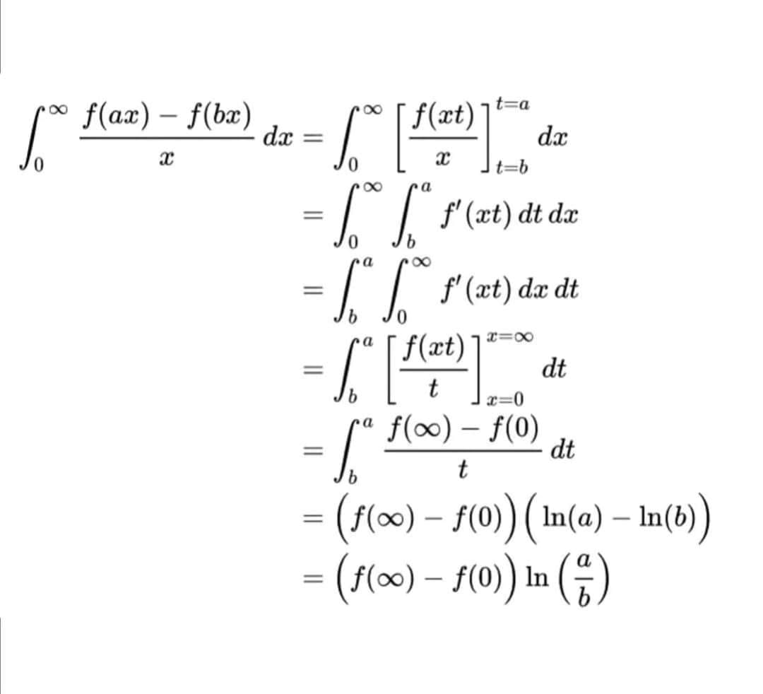 Question is: If x-0=x why dx exists? Or: What is your first idea if you see this: